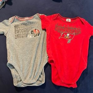 Tampa Bay Buccaneers Baby Onesies